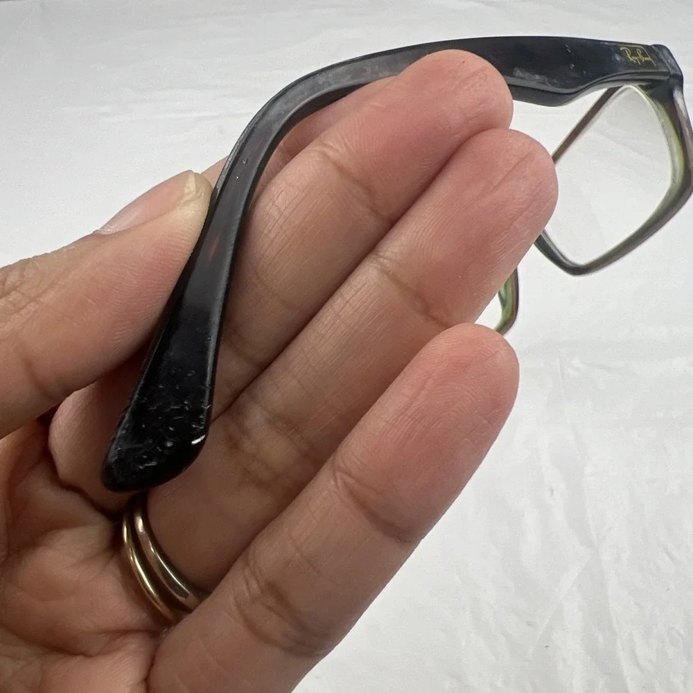 Ray Ban Eyeglasses, Frames Only, RB 5206 2445, 52-18-145, Brown, Tortoise